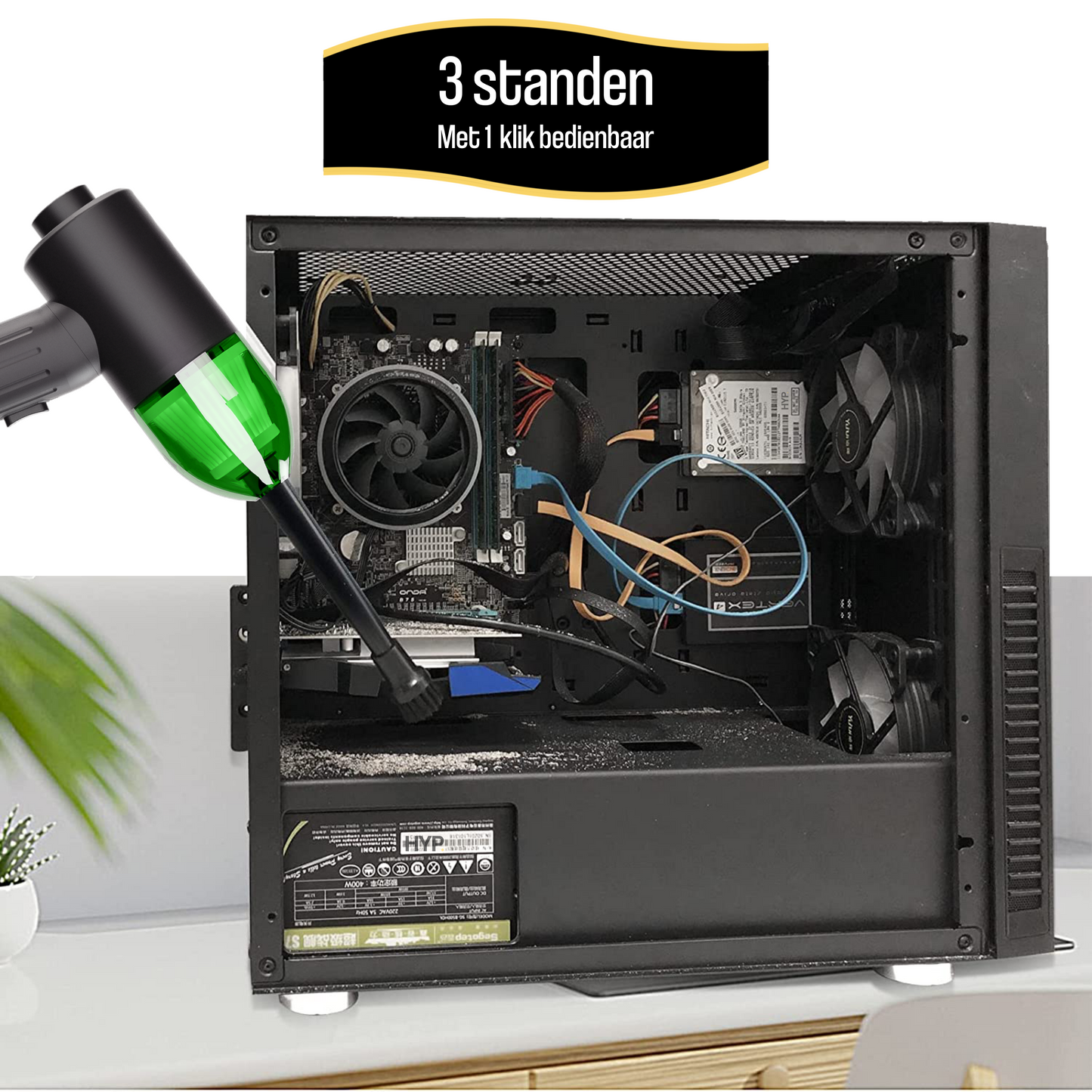 Air Duster Pro Plus 90K Zuigen & Blazen