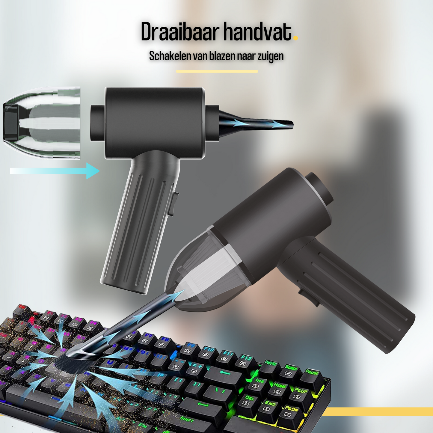 Air Duster Pro Lite 50K Zuigen & Blazen